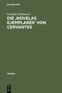 Die 'Novelas ejemplares' von Cervantes_cover