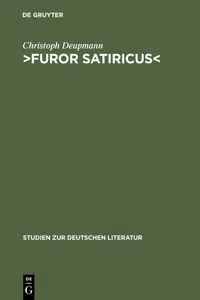 ›Furor satiricus‹_cover