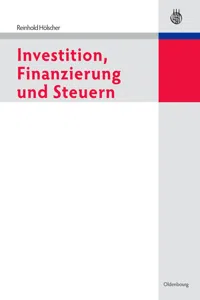 Investition, Finanzierung und Steuern_cover