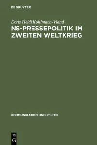 NS-Pressepolitik im Zweiten Weltkrieg_cover