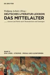 Epik, und Kleinformen_cover