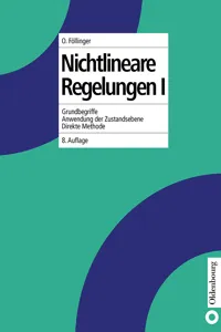 Nichtlineare Regelungen I_cover