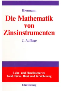 Die Mathematik von Zinsinstrumenten_cover