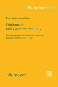 Diplomatie und Gelehrtenrepublik_cover