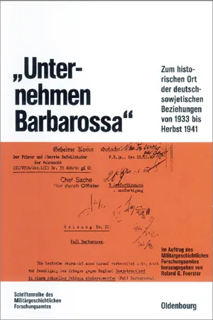 "Unternehmen Barbarossa"