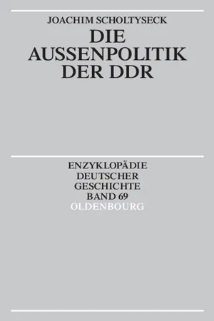 Die Außenpolitik der DDR