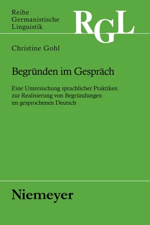 Begründen im Gespräch