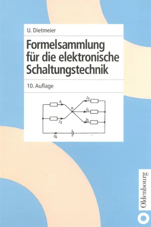 Formelsammlung für die elektronische Schaltungstechnik