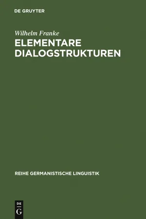 Elementare Dialogstrukturen