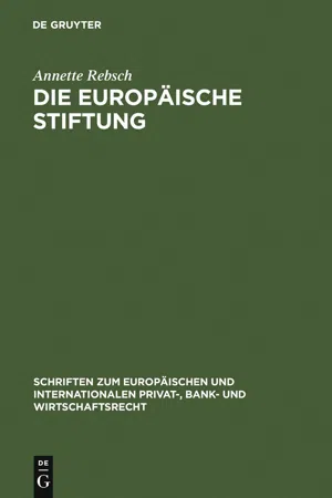 Die Europäische Stiftung