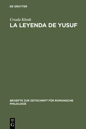 La Leyenda de Yusuf