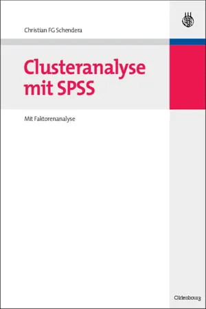 Clusteranalyse mit SPSS