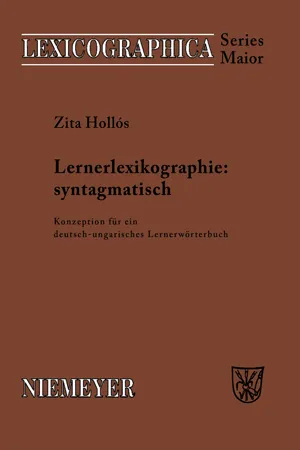 Lernerlexikographie: syntagmatisch