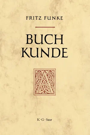 Buchkunde