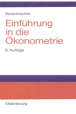 Einführung in die Ökonometrie