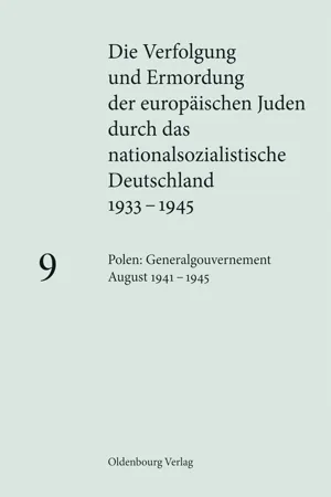 Polen: Generalgouvernement August 1941 – 1945