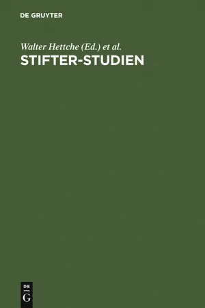 Stifter-Studien