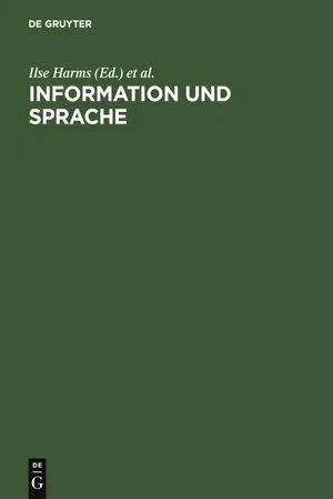 Information und Sprache