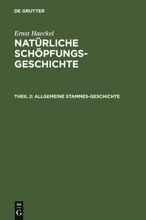 Allgemeine Stammes-Geschichte