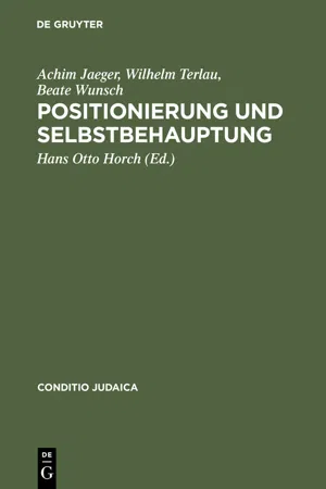 Positionierung und Selbstbehauptung