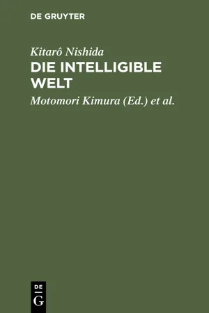 Die intelligible Welt