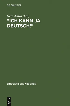 "Ich kann ja Deutsch!"