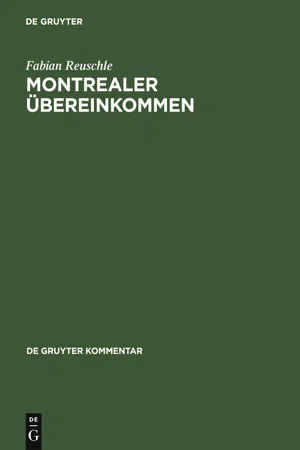 Montrealer Übereinkommen