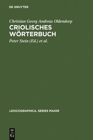 Criolisches Wörterbuch