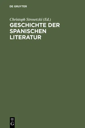 Geschichte der spanischen Literatur