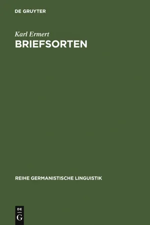 Briefsorten