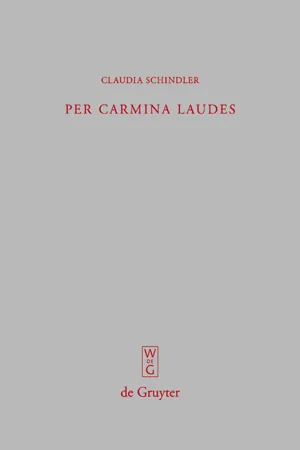 Per carmina laudes