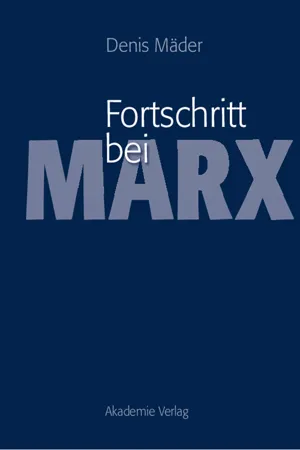 Fortschritt bei Marx