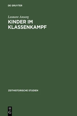 Kinder im Klassenkampf