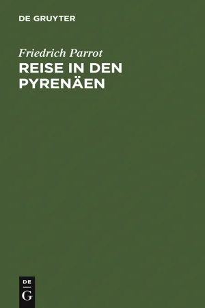 Reise in den Pyrenäen