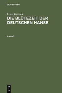 Die Blütezeit der deutschen Hanse_cover