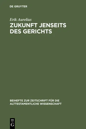 Zukunft jenseits des Gerichts