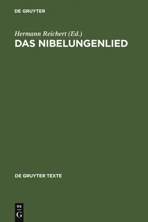 Das Nibelungenlied