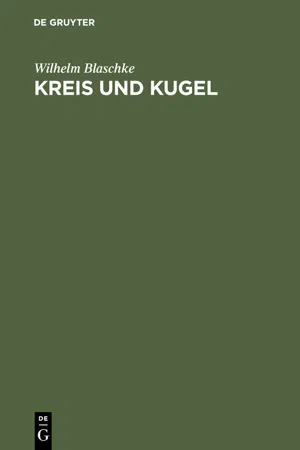 Kreis und Kugel