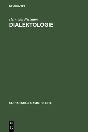 Dialektologie