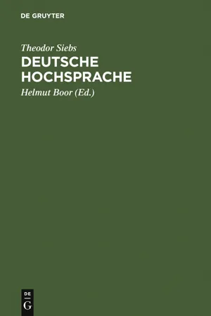 Deutsche Hochsprache