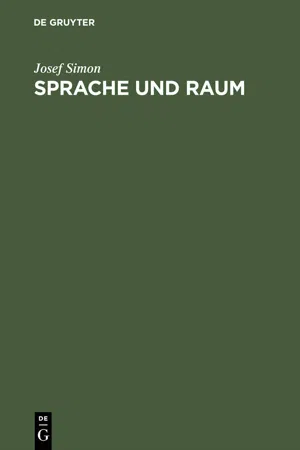 Sprache und Raum