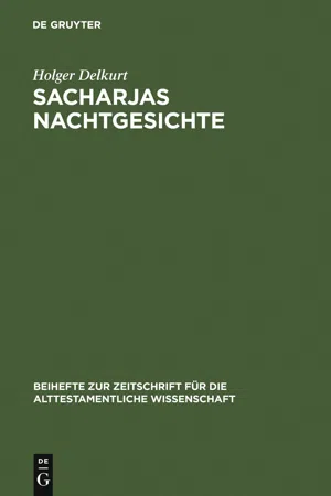 Sacharjas Nachtgesichte