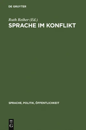 Sprache im Konflikt