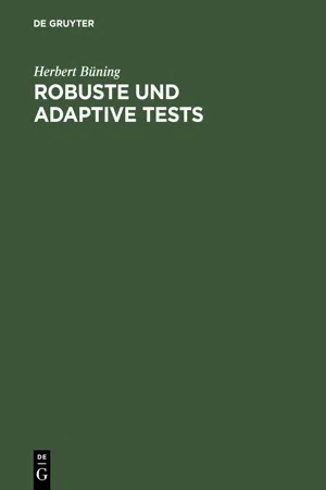 Robuste und adaptive Tests