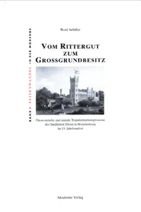 Vom Rittergut zum Großgrundbesitz_cover