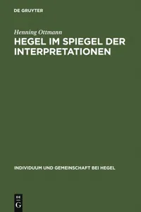 Hegel im Spiegel der Interpretationen_cover