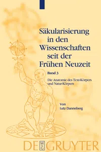 Die Anatomie des Text-Körpers und Natur-Körpers_cover