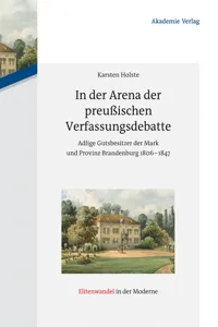 In der Arena der preußischen Verfassungsdebatte_cover