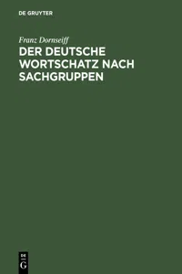 Der deutsche Wortschatz nach Sachgruppen_cover