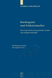 Kierkegaard und Schleiermacher_cover